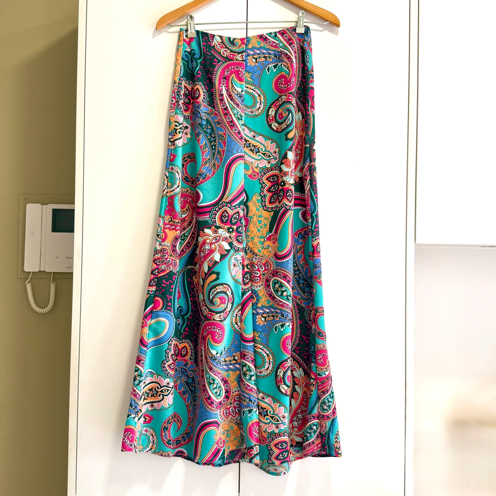 Cashmere Printed Palazzo Pants – photo 5